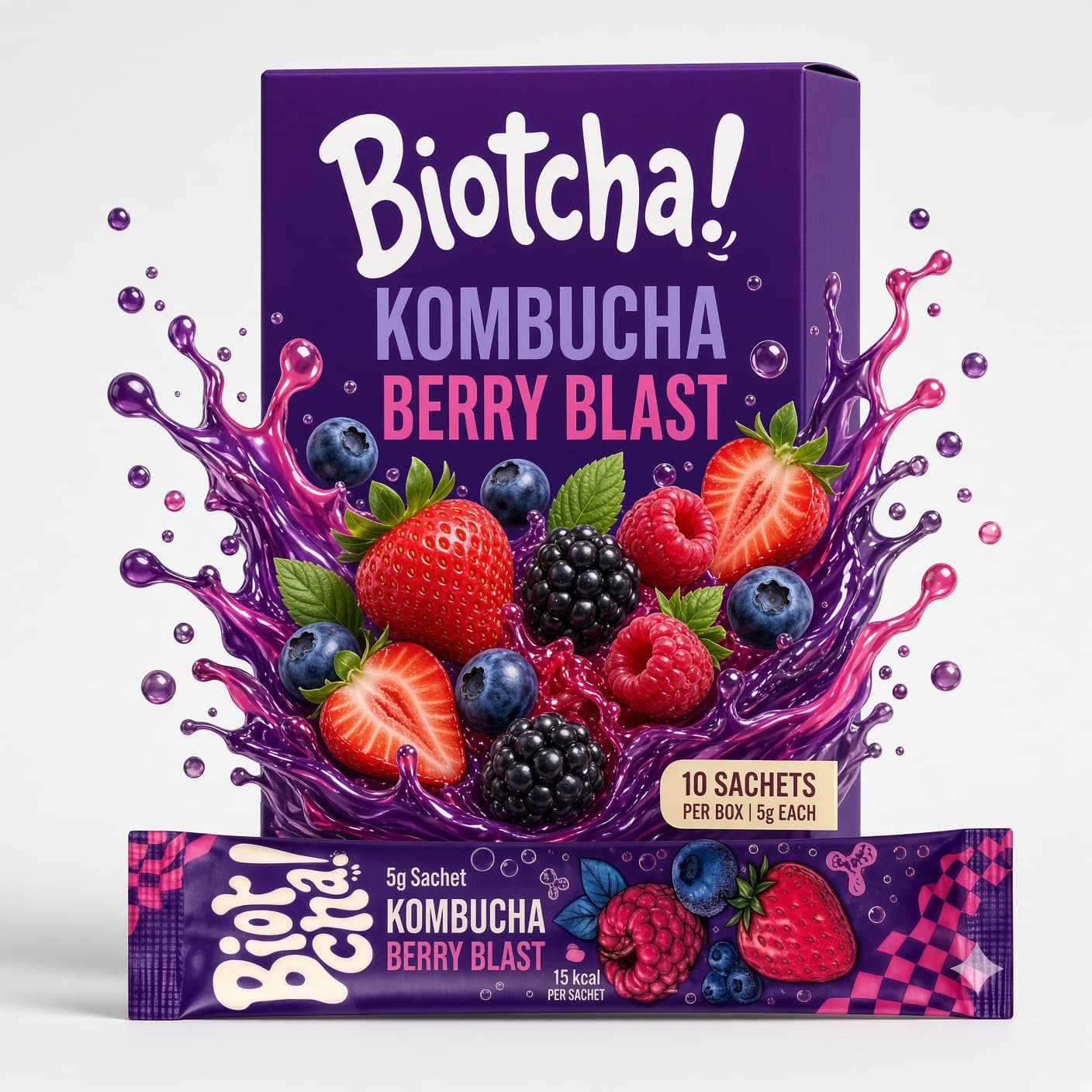 Berry Blast Kombucha