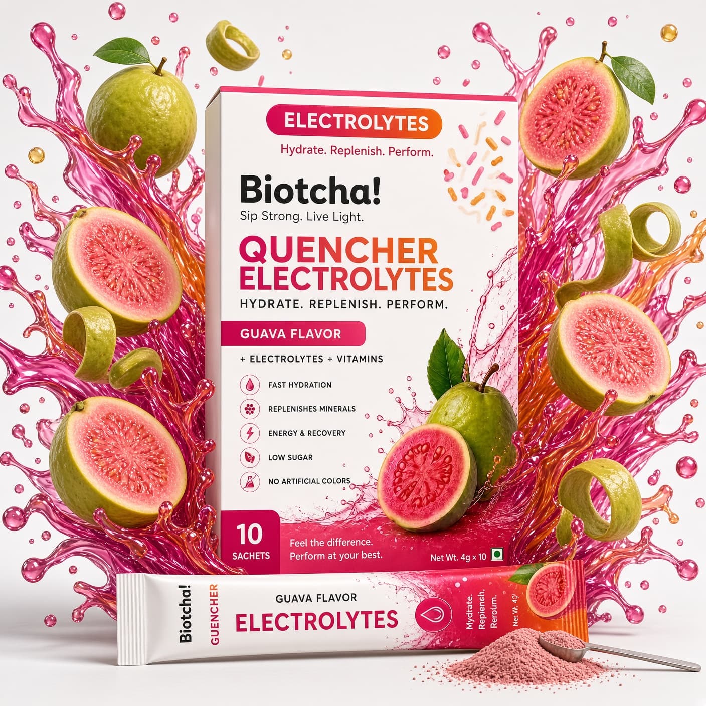 Quencher Electrolytes — Guava